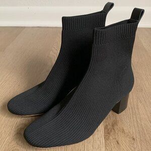 Everlane Glove Boot - Black, Size 8.5